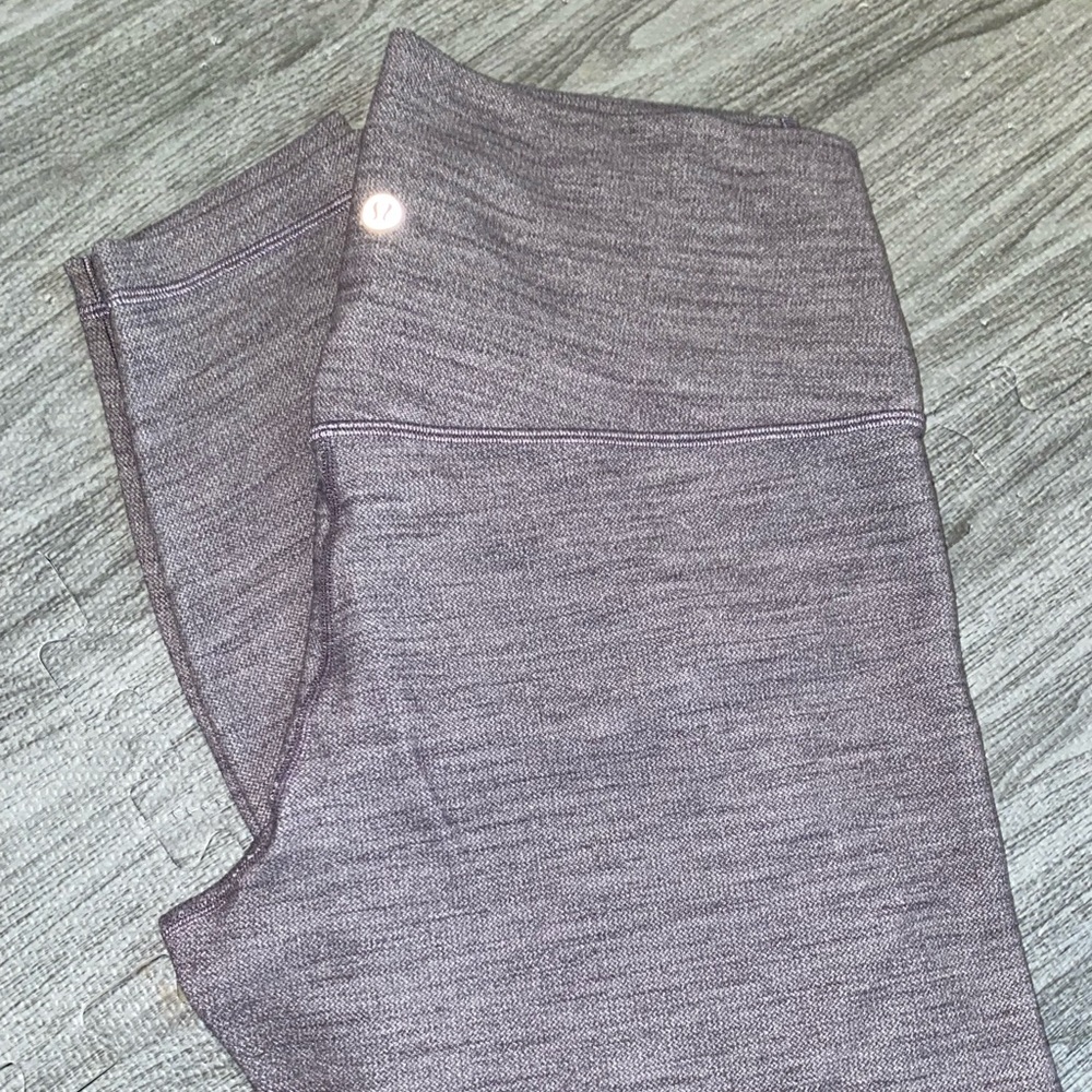 Lululemon leggings, gray, size 12